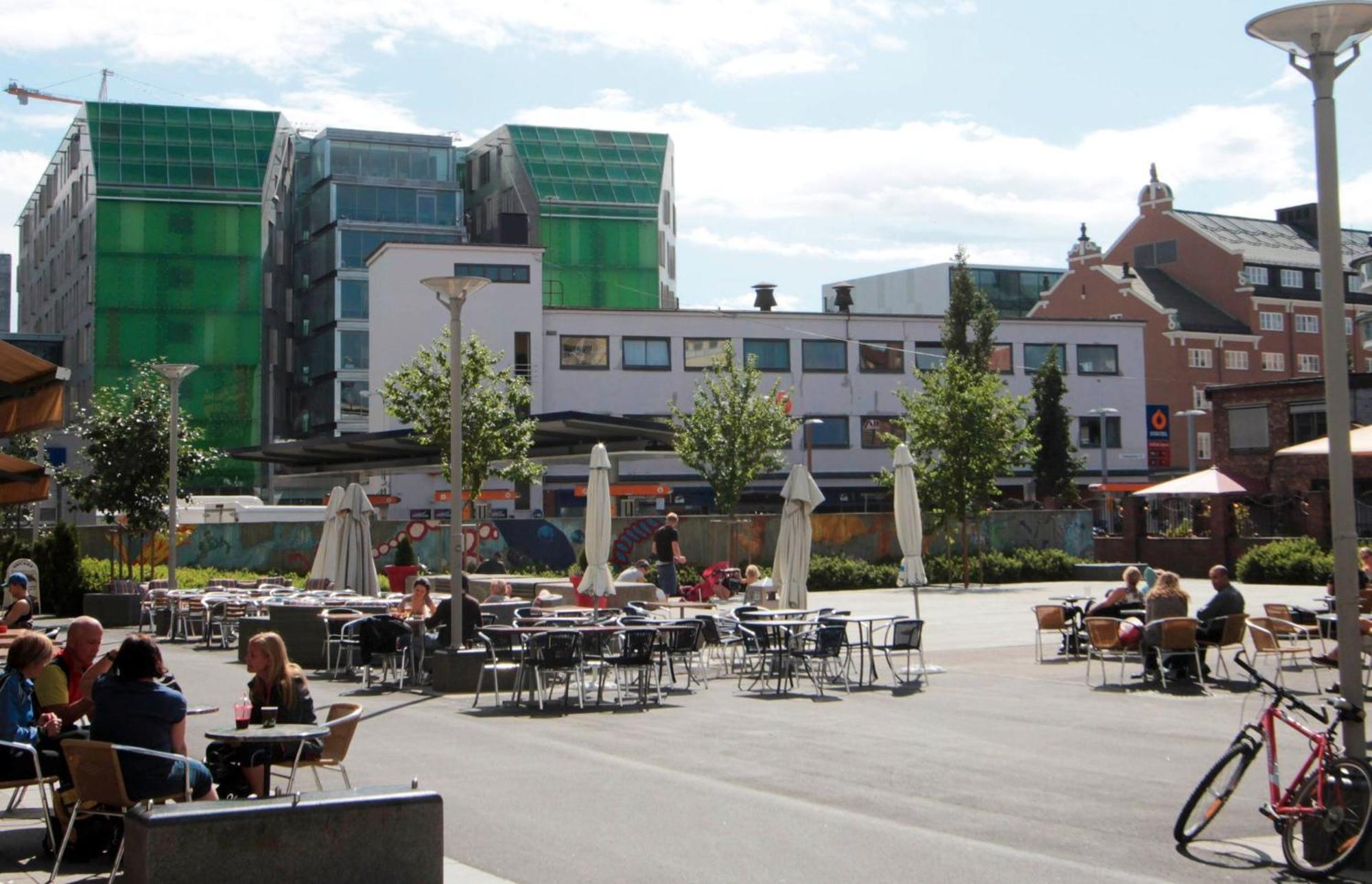 City Center Flat W Roof Top Terrace & Free Parking Oslo Exteriér fotografie
